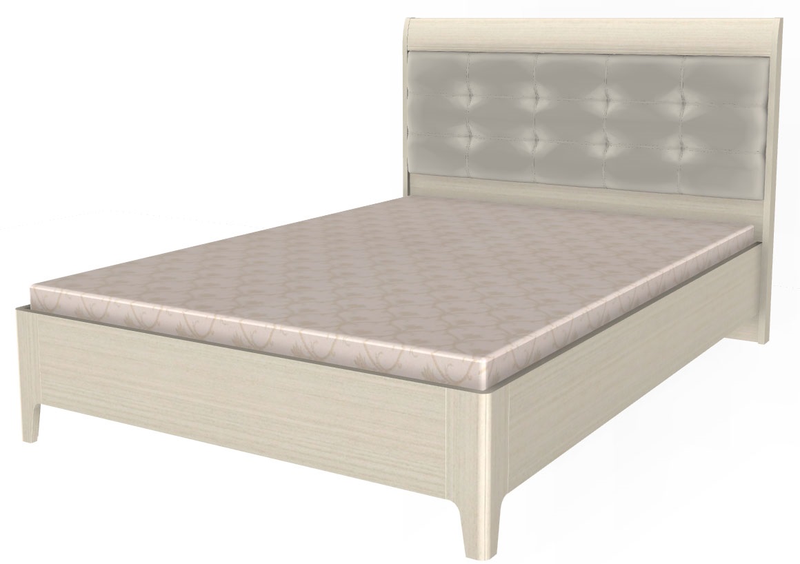 Фото Кровать двуспальная Камелия КР-2072 (СМ 140х200) с ламельным основанием от производителя Лером в Симферополе по цене 33&nbsp;770 ₽
