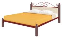 Кровать двуспальная Диана Lux мягкая (СМ 160х190) ламели в интернет магазине Планета Комфорта Фото derevyannye-krovati кровать двуспальная диана lux мягкая (см 160х190) ламели производитель Милсон