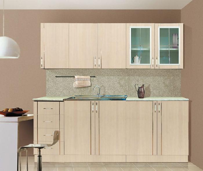 Кухня Диана 4 (2,0) (белый, млечный дуб,(Фант-мебель))