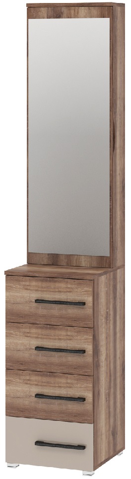 Фото Секция с зеркалом Ника в Симферополе по цене 8 880 ₽ от производителя Регина, код товара 2000001910726, 2000001910733 шт Фото Секция с зеркалом Ника от производителя Регина в Симферополе по цене 8 880 ₽