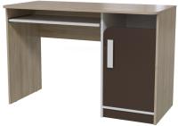 Стол компьютерный Арабика (лдсп, лдсп дуб ривьера,  дуб ривьера, арабика, дуб ривьера-белый-арабика (Гранд Кволити) ) в Симферополе от производителя 