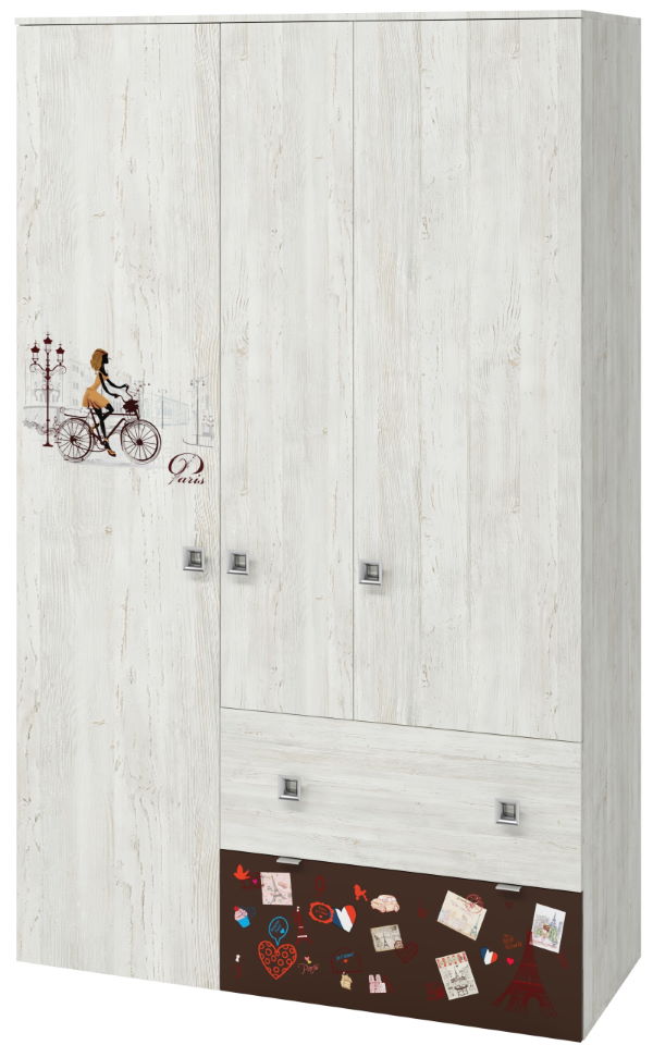 Фото Шкаф Поло (129) трехдверный в Симферополе по цене 19 560 ₽ от производителя Регина, код товара 2000001911891, 2000001911907, 2000001911914 шт Фото Шкаф Поло (129) трехдверный от производителя Регина в Симферополе по цене 19 560 ₽