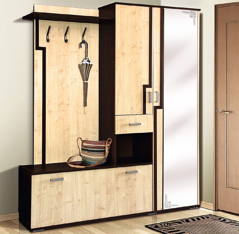 Фото Прихожая Саша 6  от производителя Фант-мебель в Симферополе по цене 15 820 ₽