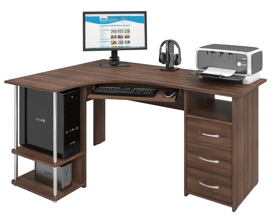 Фото Стол компьютерный С-237 от производителя Компасс в Симферополе по цене 17&nbsp;930 ₽