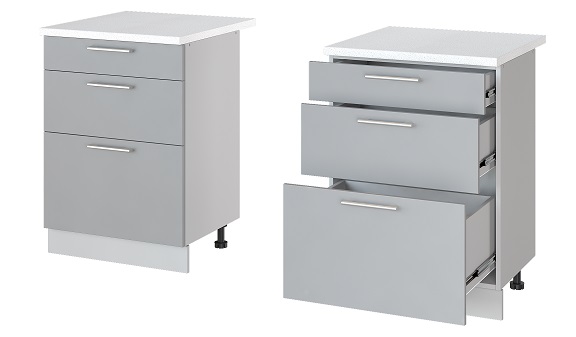 Фото Кухня Бронкс стол-рабочий Н-63 от производителя Леко в Симферополе по цене 7 980 ₽