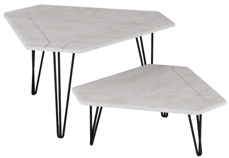 Фото Стол журнальный Тет-а-тет (2шт) от производителя Калифорния в Симферополе по цене 9&nbsp;420 ₽