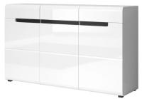 Комод-3D3S typ 43 Hektor (белый ламинат-белый глянец (Helvetia) ) в Симферополе от производителя 