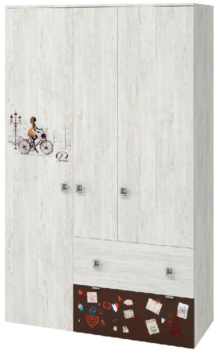 Шкаф Поло (129) трехдверный (сосна винтерберг, сосна винтерберг-арабика париж,(Регина)) Шкаф Поло (129) трехдверный (сосна винтерберг, сосна винтерберг-арабика париж,(Регина))