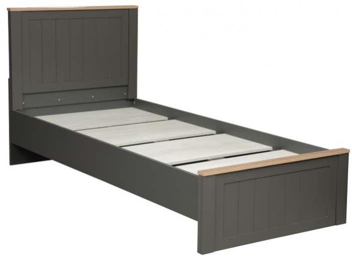 Фото Кровать односпальная Прованс 37.22 (СМ 90х200) комплектуется настилом от производителя Олмеко в Симферополе по цене 14 860 ₽