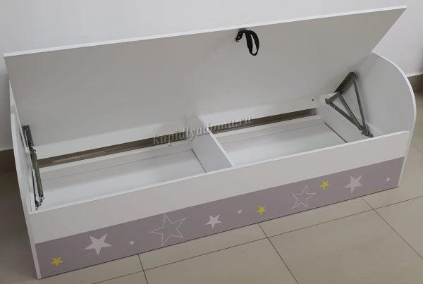 Фото Кровать детская Трио КРП-01 (СМ 80х186) с подъемным механизмом от производителя Мебелони в Симферополе по цене 16 180 ₽