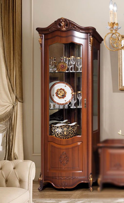 Фото Шкаф-витрина Аллегро 2 от производителя Слониммебель в Симферополе по цене 39&nbsp;300 ₽