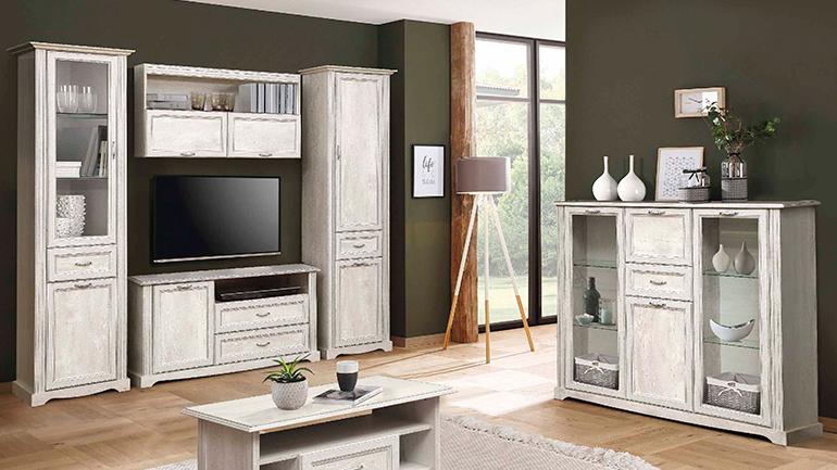 Фото Полка навесная 32.19 Сохо от производителя Олмеко в Симферополе по цене 6 520 ₽