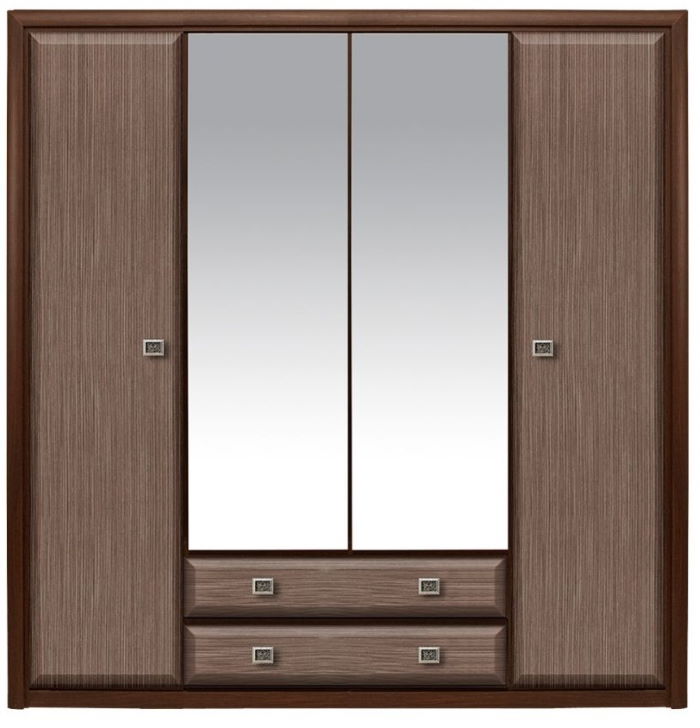 Фото Шкаф Коен SZF4D2S (214) четырехдверный от производителя Black Red White (БРВ) в Симферополе по цене 60 370 ₽