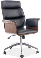 Кресло компьютерное Signal Oregon (Материал обивки: экокожа, цвет обивки: черный (Signal) ) в Симферополе от производителя 