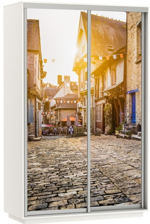 Фото Шкаф-купе Экспресс Дуо Фото (1,2х0,6х2,4 - 2 двери) от производителя Мебельная компания Е1 в Симферополе по цене 34&nbsp;580 ₽