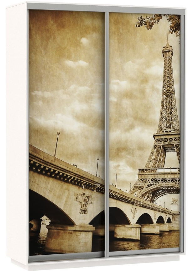 Фото Шкаф-купе Экспресс Дуо Фото (1,4х0,6х2,4 - 2 двери) от производителя Мебельная компания Е1 в Симферополе по цене 39&nbsp;580 ₽