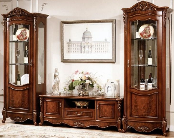 Фото Шкаф-витрина Аллегро 3 от производителя Слониммебель в Симферополе по цене 41&nbsp;950 ₽