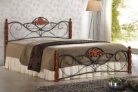 Фото metallicheskie-krovati кровать двуспальная halmar valentina (см 160х200) c ортопедическим основанием производитель Halmar 