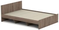 Кровать двуспальная К-14 (СМ 160х200) комплектуется настилом ( 160х200 , ЛДСП , венге , без подъемного мех. , без ящиков , без матраса (Ромис) ) в Симферополе от производителя 