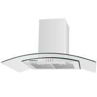 Вытяжка купольная Ancona plus 90 (900х500хh500(980)) (Материал Металл/Стекло , Цвет Белый/Прозрачный) в Симферополе от производителя в интернет магазине Планета Комфорта Вытяжка купольная Ancona plus 90 (900х500хh500(980)) (Материал Металл/Стекло , Цвет Белый/Прозрачный) в Симферополе от производителя