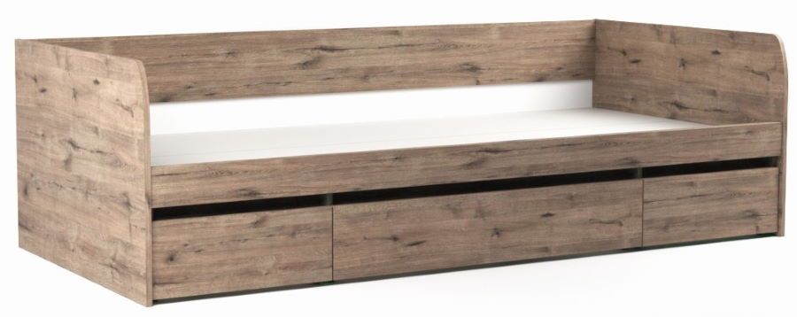 Фото Кровать односпальная Денвер (СМ 90х200) с ящиками с основанием от производителя СБК в Симферополе по цене 25 200 ₽