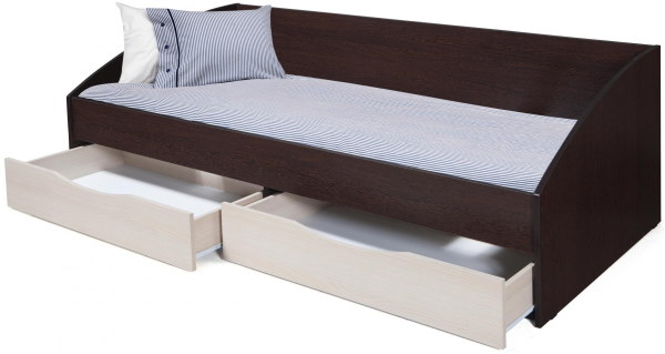 Фото Кровать односпальная Фея-3 (симметричная) (СМ 90х200) с основанием от производителя Олмеко в Симферополе по цене 14&nbsp;030 ₽