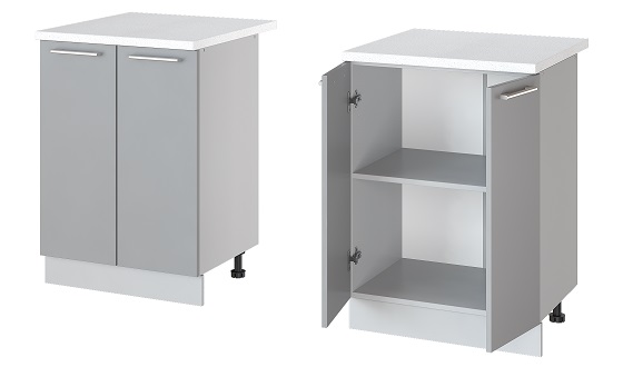 Фото Кухня Бронкс стол-рабочий Н-60 от производителя Леко в Симферополе по цене 4 420 ₽