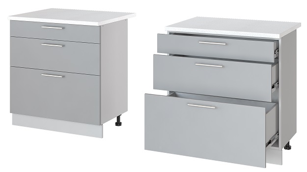 Фото Кухня Бронкс стол-рабочий Н-83 от производителя Леко в Симферополе по цене 9 630 ₽