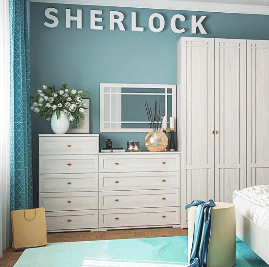 Фото Зеркало навесное Шерлок (Sherlock)-7 от производителя Глазов в Симферополе по цене 5 100 ₽