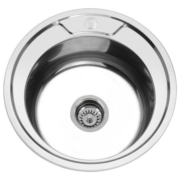 Фото Мойка VIOR D510 (ГР 510х510хh180) от производителя Планета Комфорта в Симферополе по цене 4 080 ₽