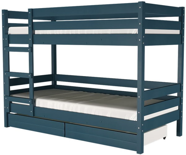 Фото Кровать 2-х ярусная Джуниор (СМ 90х200) с основаниями под матрасы от производителя Браво-мебель в Симферополе по цене 32 710 ₽