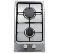 Варочная поверхность газовая 2-х конф. VENTOLUX HG320 EES INOX 2 (600х520хh43) в интернет магазине Планета Комфорта Фото rasprodazha варочная поверхность газовая 2-х конф. ventolux hg320 ees inox 2 (600х520хh43) производитель