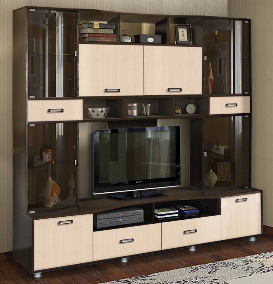 Фото Гостиная Аллегро вар.№4 ЛДСП от производителя Диал в Симферополе по цене 21&nbsp;710 ₽