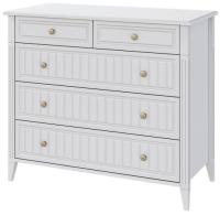 Комод Мэгги (5 ящ) (белый снег-лак белый (Браво-мебель) ) в Симферополе от производителя 