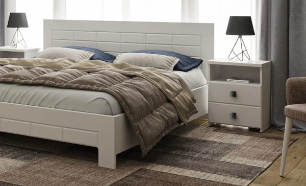 Фото Тумба прикроватная Изабель ИЗ-58К от производителя Компасс в Симферополе по цене 6&nbsp;850 ₽