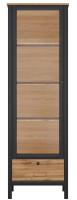 Шкаф Loft REG1W1S (дуб вотан, дуб вотан-черный (Black Red White (БРВ)) ) в Симферополе от производителя в интернет магазине Планета Комфорта Шкаф Loft REG1W1S (дуб вотан, дуб вотан-черный (Black Red White (БРВ)) ) в Симферополе от производителя