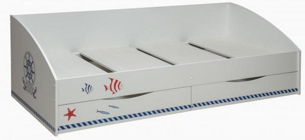 Фото Кровать односпальная Фея-3 (симметричная) (СМ 90х200) с основанием от производителя Олмеко в Симферополе по цене 14 030 ₽