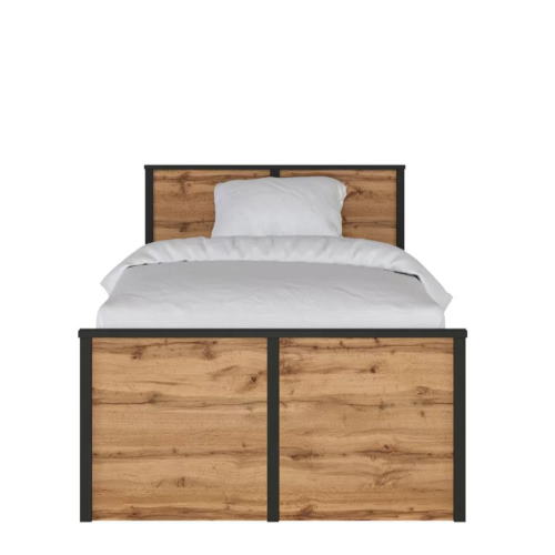 Фото Кровать односпальная Loft LOZ120x200 (СМ 120х200) с основанием от производителя Black Red White (БРВ) в Симферополе по цене 15 910 ₽