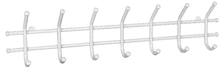 Фото Вешалка настенная Норма 7 от производителя Завод металлических изделий в Симферополе по цене 480 ₽