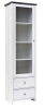 Фото Шкаф-витрина Порто REG1W2S от производителя Black Red White (БРВ) в Симферополе по цене 19&nbsp;490 ₽