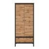 Фото Шкаф Loft SZF2D1S (62) двухдверный от производителя Black Red White (БРВ) в Симферополе по цене 26&nbsp;620 ₽