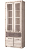 Фото Шкаф с витриной 2V2D1S Джаз (Jazz) от производителя Анрэкс в Симферополе по цене 26&nbsp;310 ₽