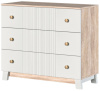 Фото Комод Ланзетти (3 ящика)  от производителя Браво-мебель в Симферополе по цене 13&nbsp;920 ₽