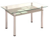 Фото Стол обеденный 3.0 с полкой мдф от производителя Мебель из стекла в Симферополе по цене 12&nbsp;330 ₽