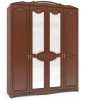 Фото Шкаф Лотос ШР-4 (178) четырехдверный от производителя Браво-мебель в Симферополе по цене 35&nbsp;360 ₽