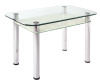 Фото Стол обеденный 3.4 с полкой  от производителя Мебель из стекла в Симферополе по цене 8&nbsp;940 ₽