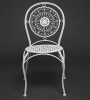 Стул Глория (Gloria)  ( Обивка стула:металл, слоновая кость (butter white) (Tetchair) )